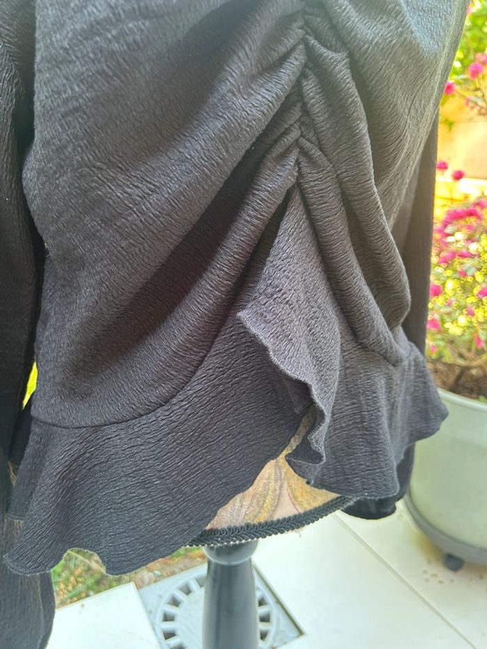 Haut benitier noir manches longues taille L - h&m - photo numéro 3