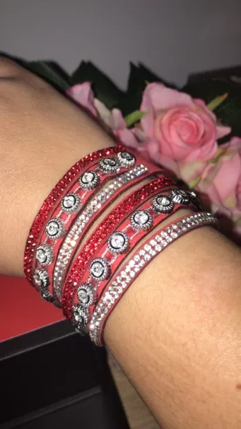 Bracelet double strass