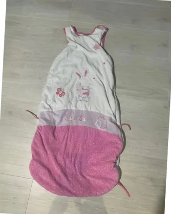 Gigoteuse turbulette fille Mots d'Enfants 36 mois 3 ans ajustable