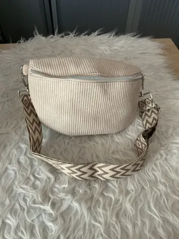 Sac banane velours côtelé neuve