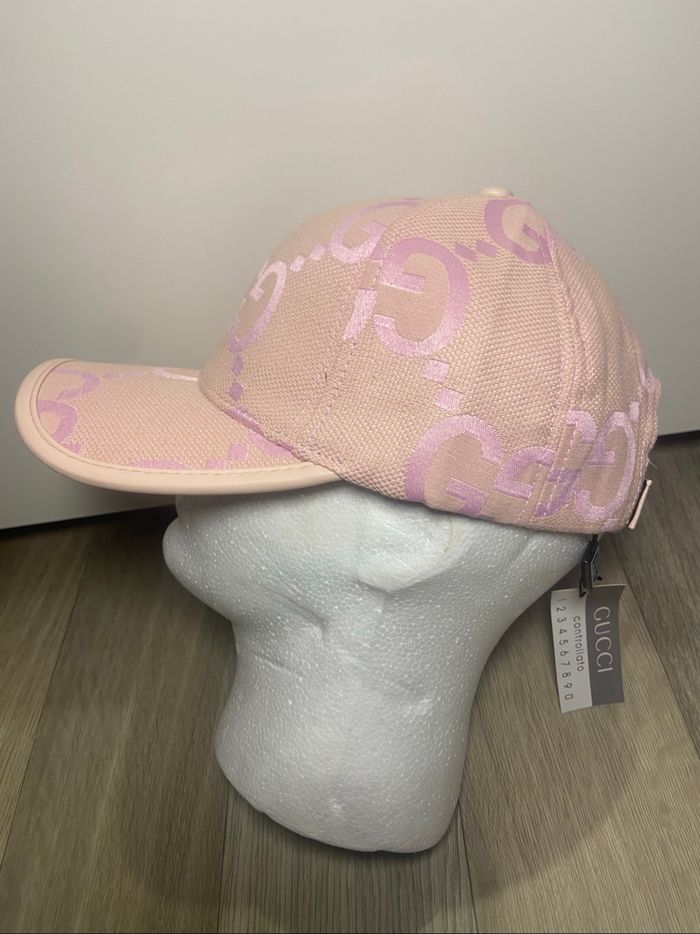 Casquette Gucci rose - photo numéro 3