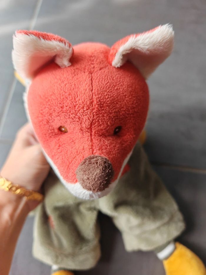 Renard en salopette - fox - doudou - photo numéro 5