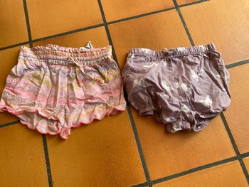 2 shorts fille