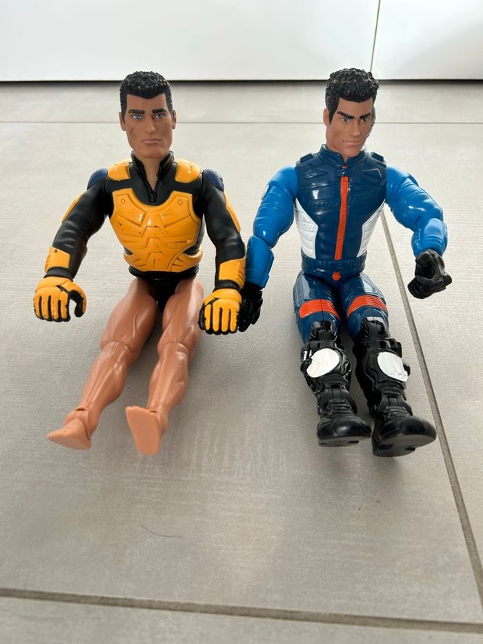 Lot de 2 action man