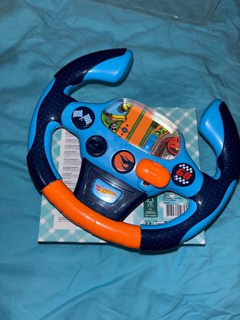 Volant Hot Wheels sonore enfant