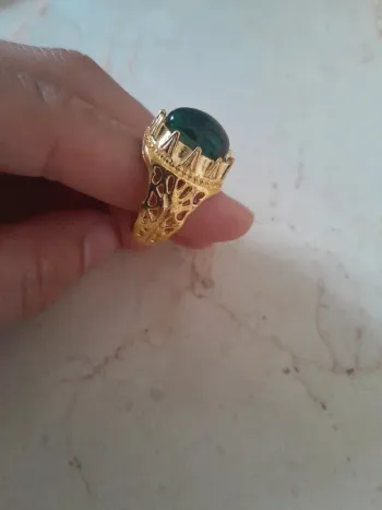 Chevalier doré 💫Doré vert💫 vintage