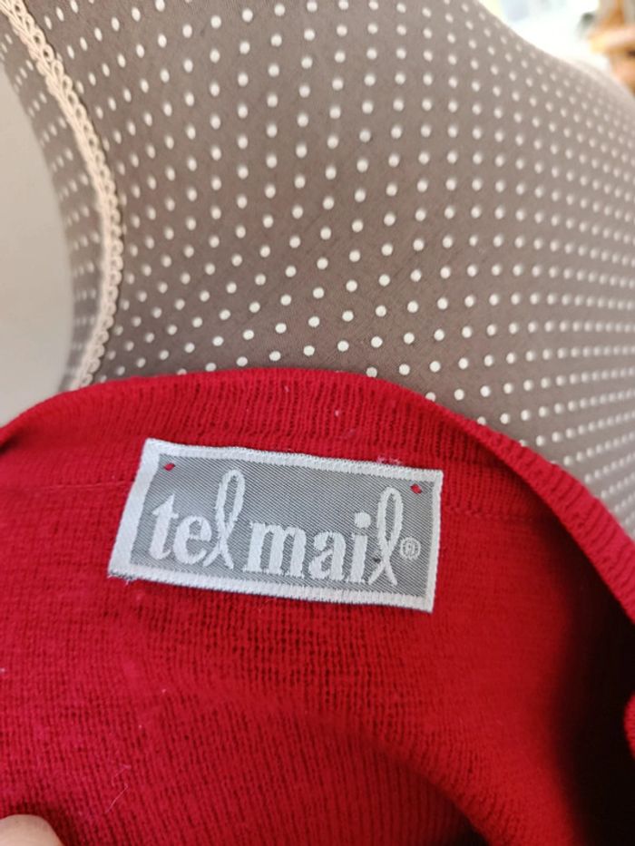 Pull rouge femme Taille 42 / 44 TelMail - photo numéro 3