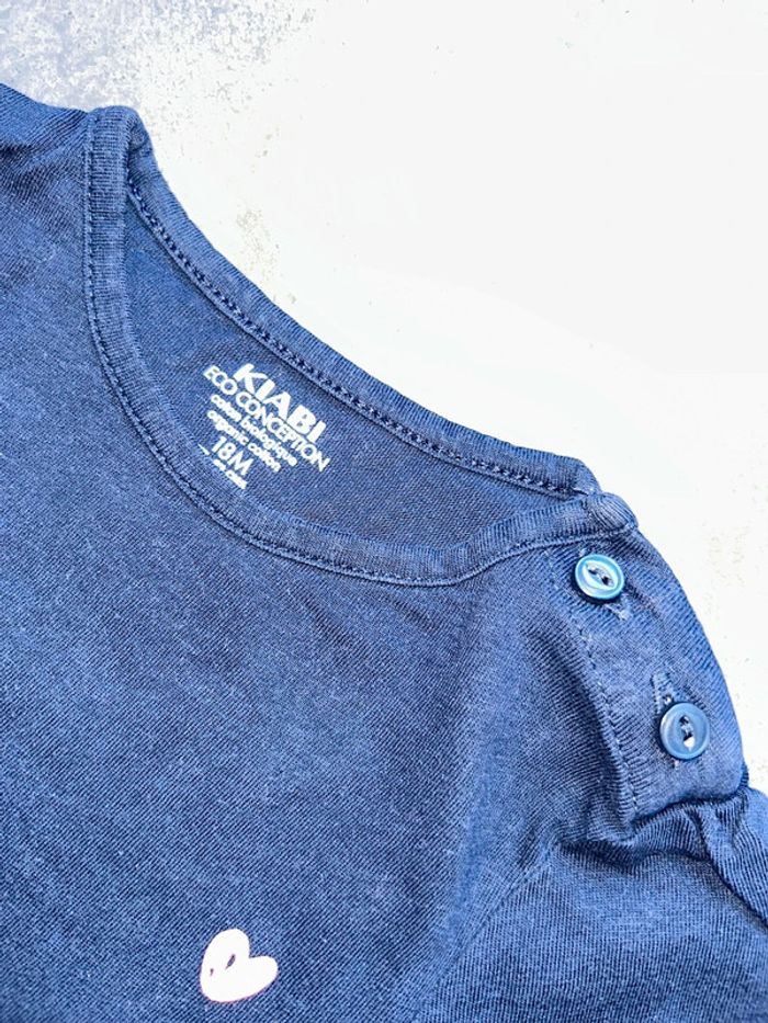 Lot de 2 t-shirts et short bébé fille Kiabi dpam - photo numéro 3