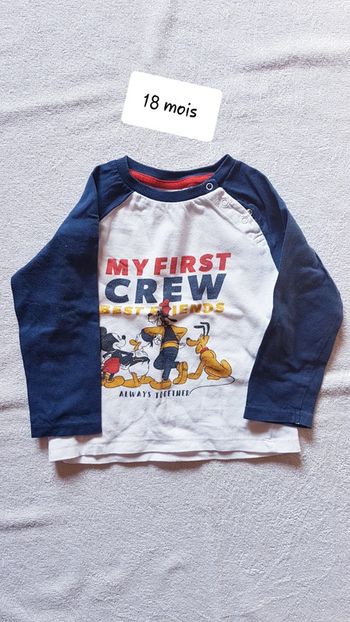 T-shirt Disney 18 mois