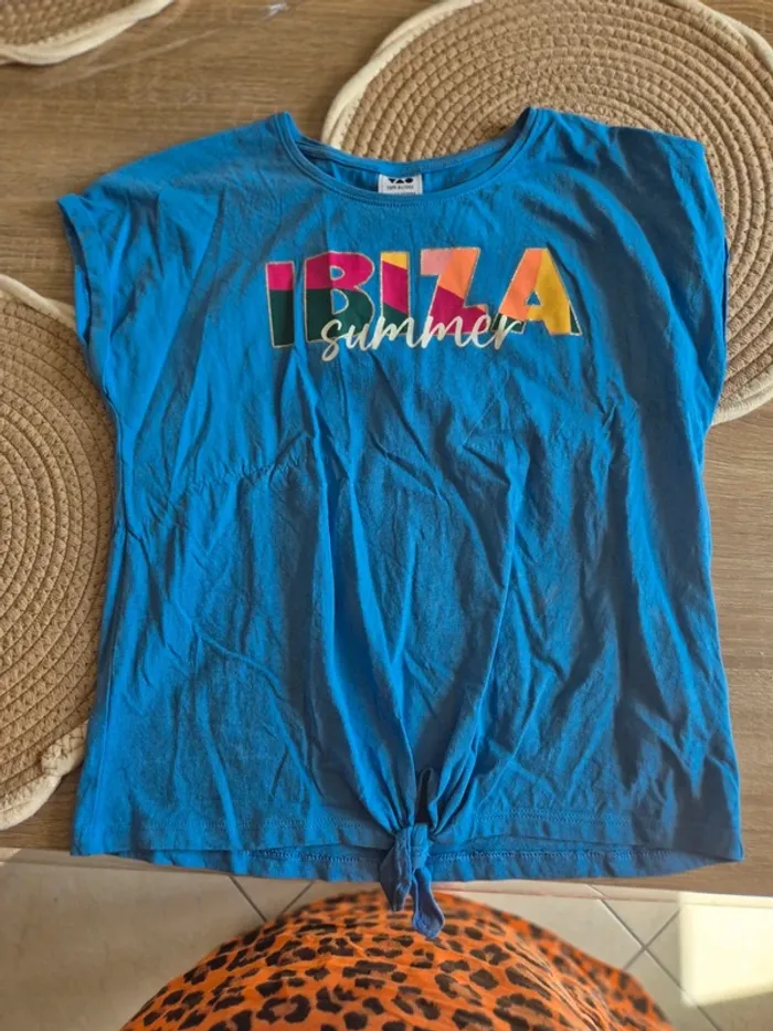 T shirt bleu