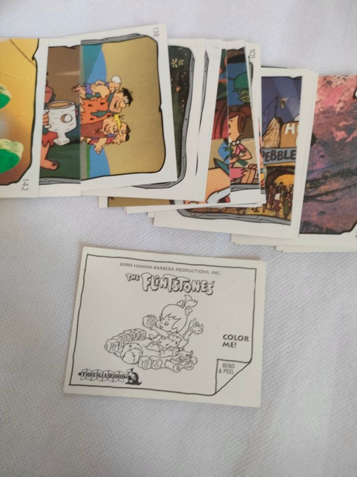 Stickers The Flintstones ( la famille pierre à feu ) de 1993 - photo numéro 2