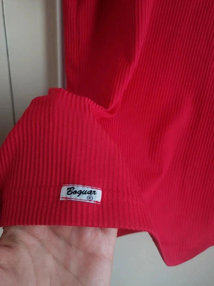 T shirt fluide côtelé taille 44 - photo numéro 3