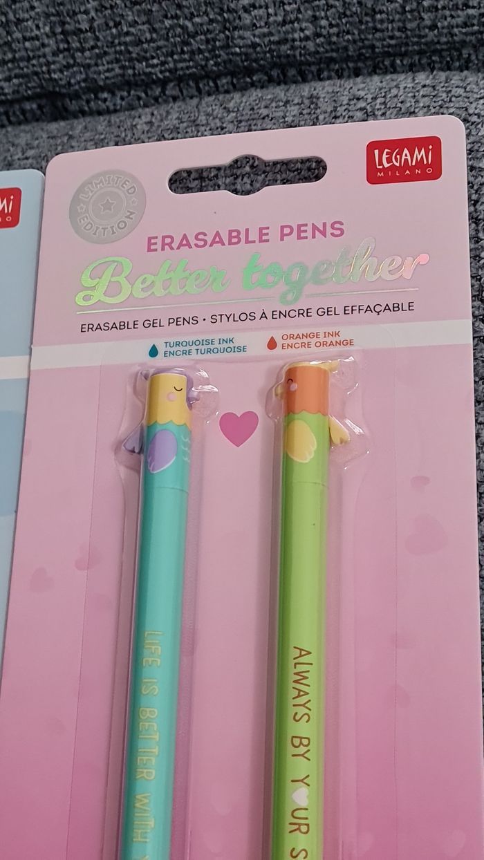 Legami Saint Valentin 2026 Oiseaux Inséparables Amoureux + Pâques 2025 Lapin Poussin = 2 Sets Neufs - photo numéro 10