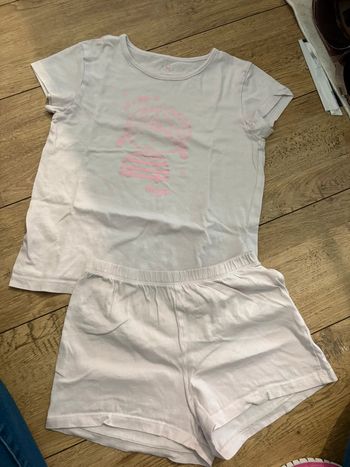 Pyjashort 7-8 ans