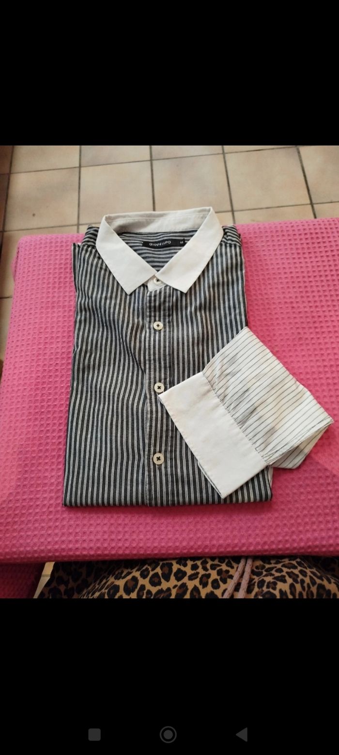 Chemise raye