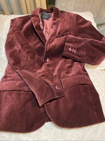 Blazer daim Zara