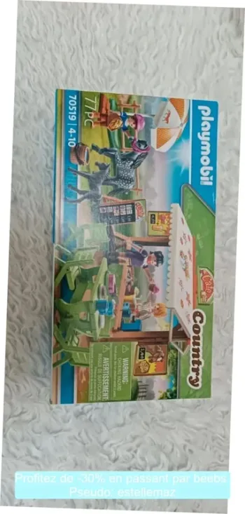 Playmobil neuf chevaux