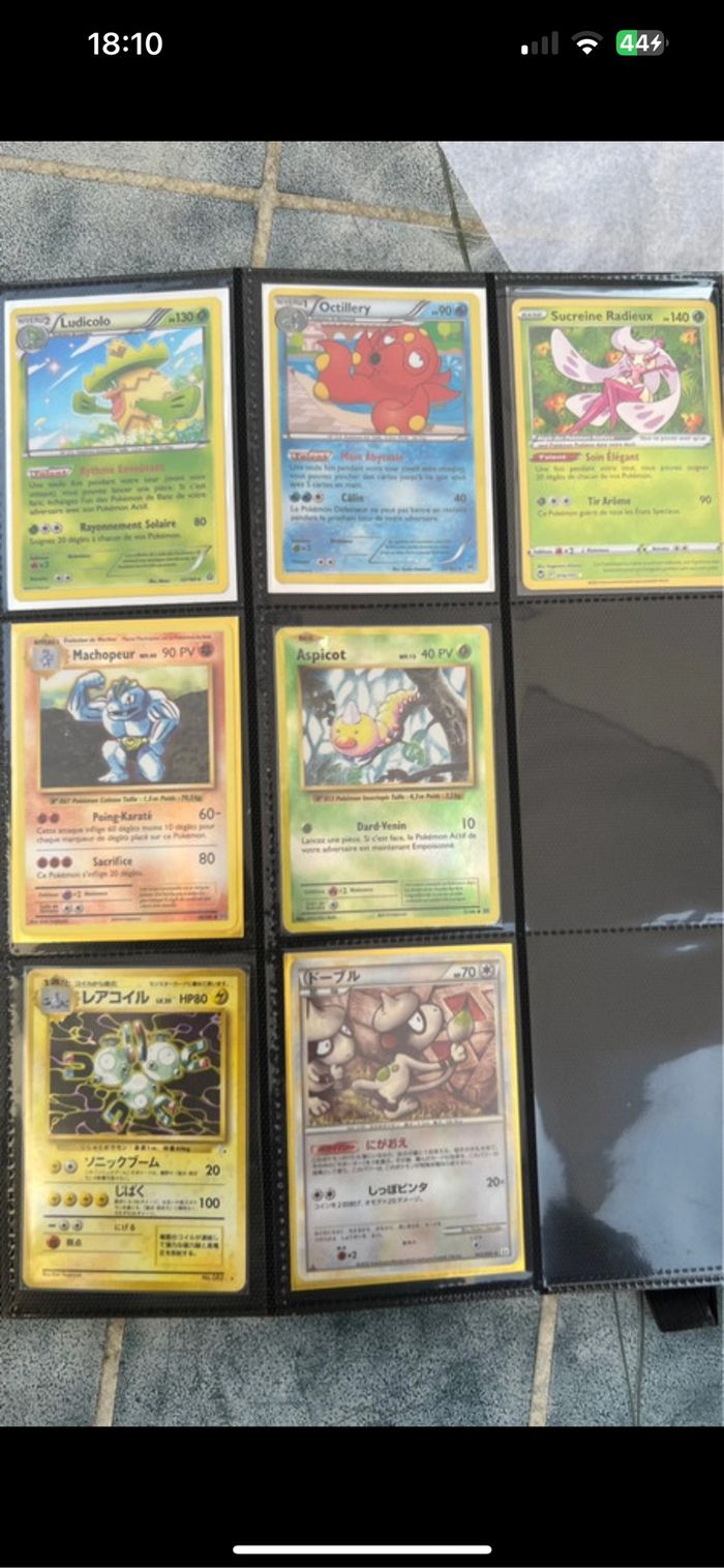 Classeur carte Pokémon différentes série et année . - photo numéro 4