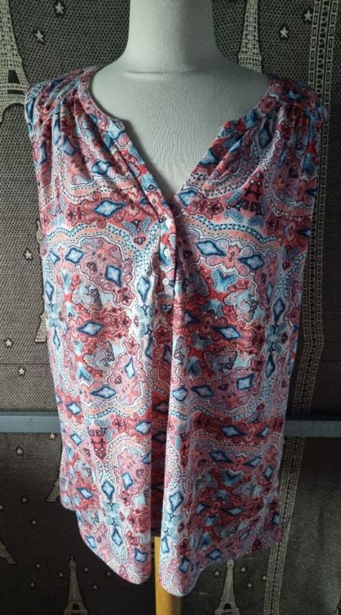 Blouse à motifs taille 50-52