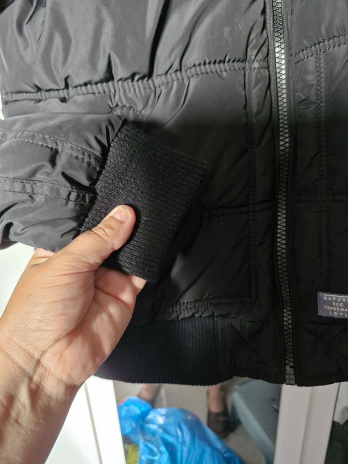Superbe manteau genre doudoune capuche amovible - photo numéro 3