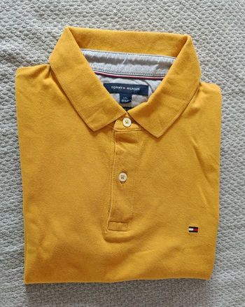 Polo homme Jaune moutarde Tommy Hilfiger L