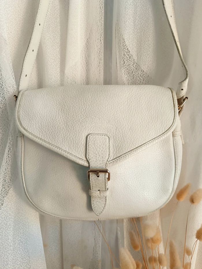 Longchamp | Sac bandoulière besace vintage - photo numéro 3