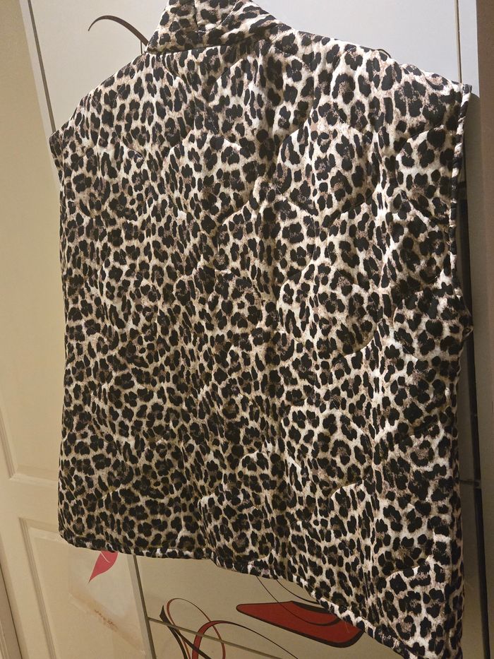 Veste matelassée sans manches leopard TU neuve - photo numéro 2