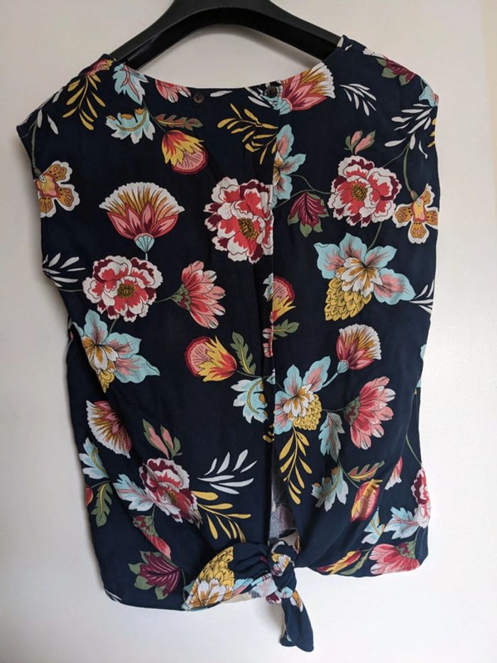 Haut manche courte à fleurs Promod - photo numéro 4