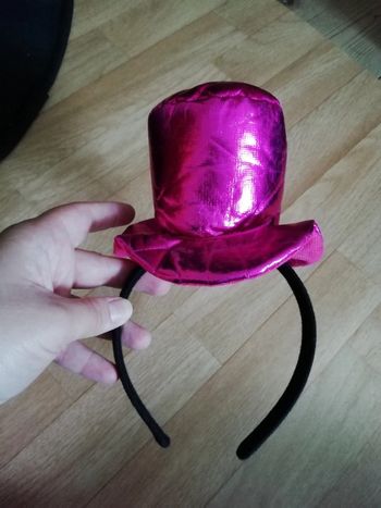 Serre tête chapeau fantaisie