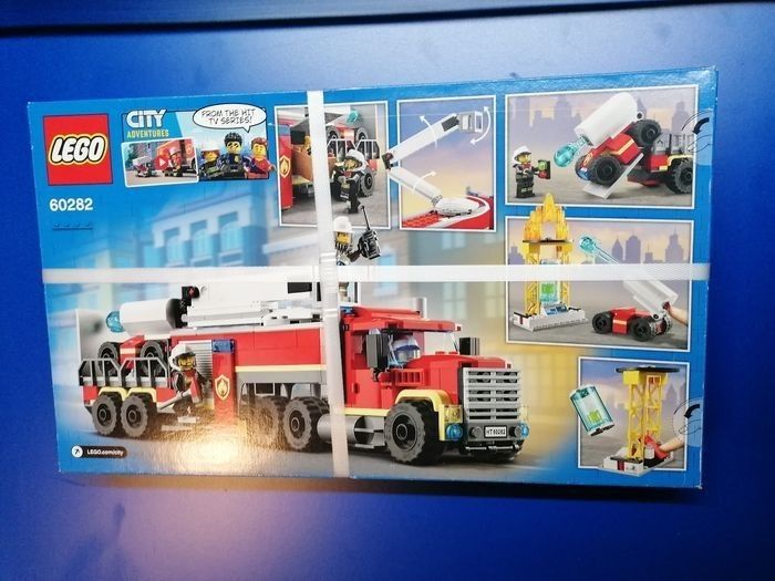 LEGO City L’unité de commandement des pompiers  neuf et emballé idéal pour cadeau de Noël