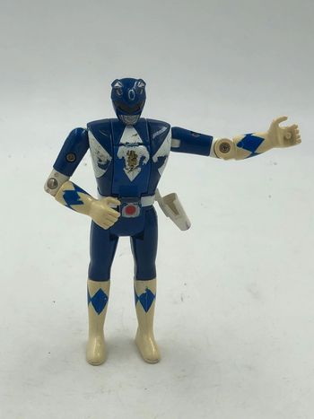 Figurine Power Rangers Mighty Morphin Blue ranger Billy Bandai 1993