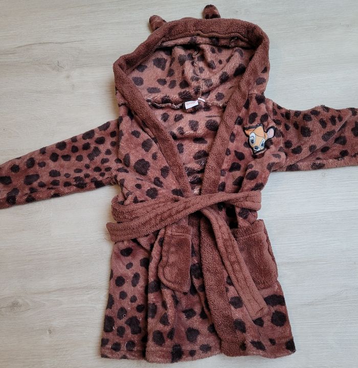 Peignoir robe de chambre bambi