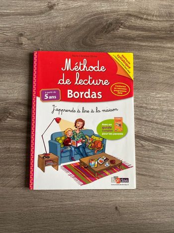 Livre méthode de lecture Bordas à partir de 5 ans parfait état