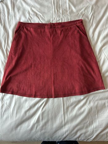 Jupe bordeaux