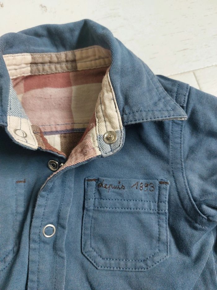 Surchemise Petit Bateau Taille 3 mois - photo numéro 6