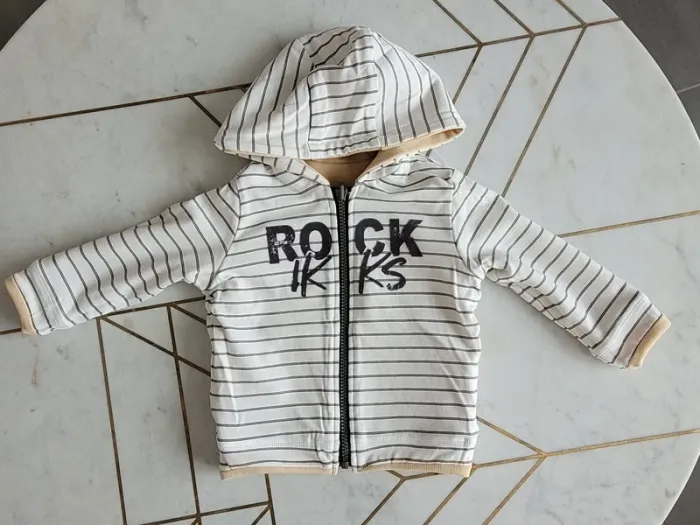 Gilet réversible IKKS 18 mois - photo numéro 5