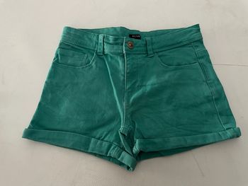 Short vert 10a Kiabi