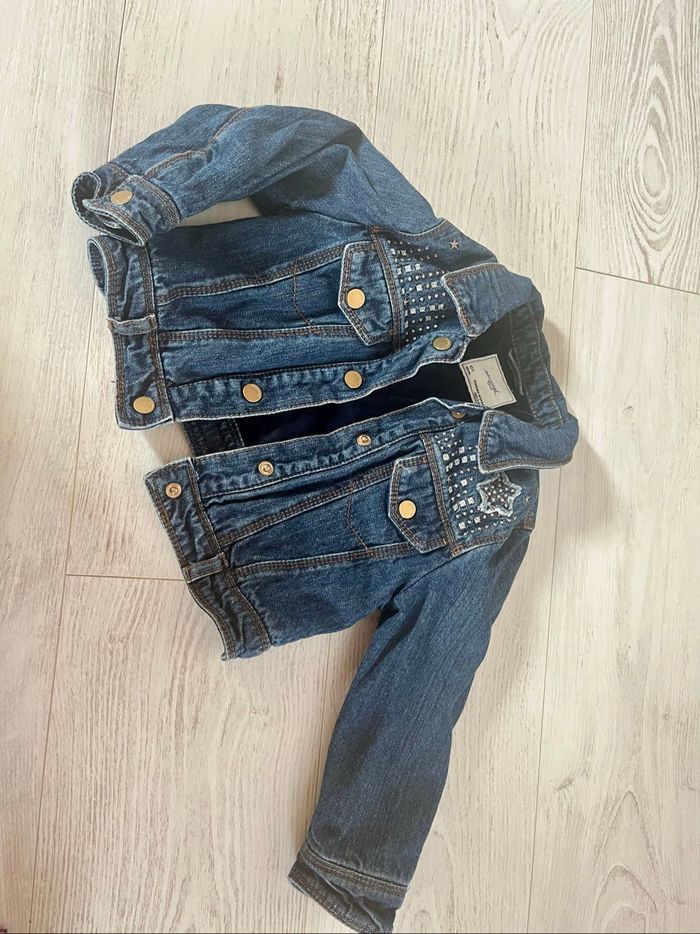 Veste en jeans chaude fille