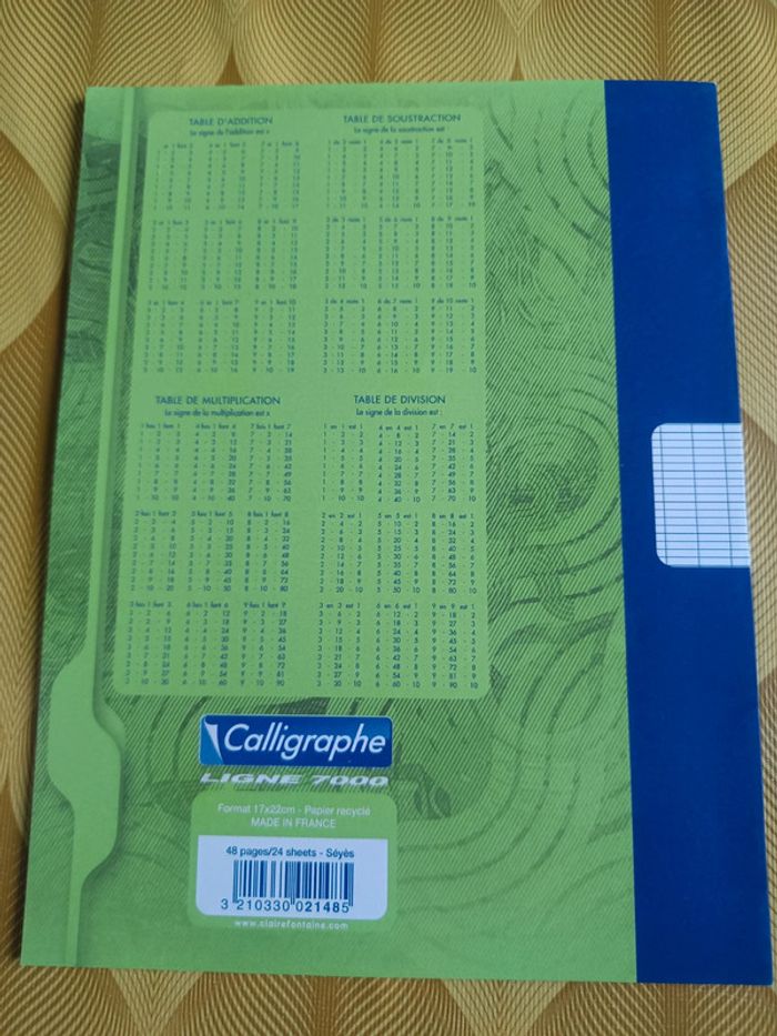Lot de 2 cahiers de brouillon - photo numéro 3