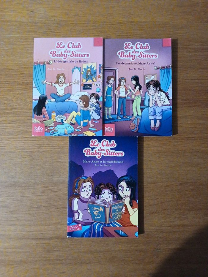 Lot le club des baby-sitters