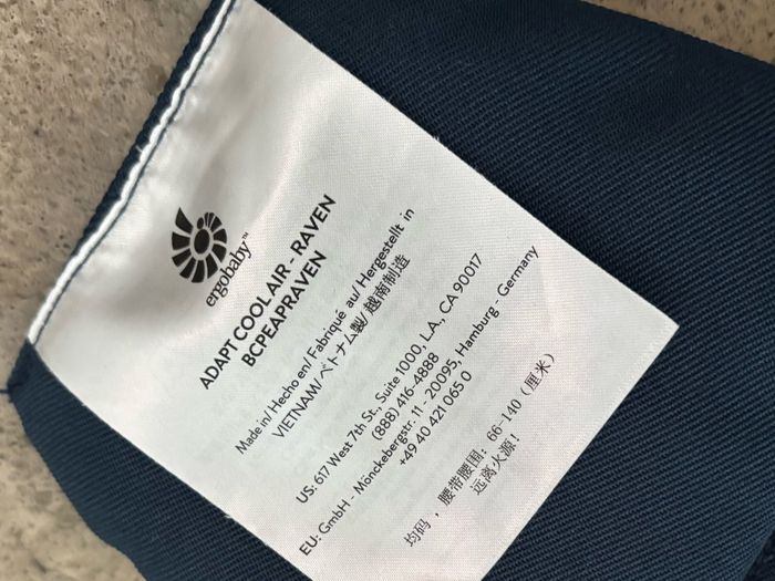 Porte bébé ergobaby adapt cool air mesh NEUF - photo numéro 2