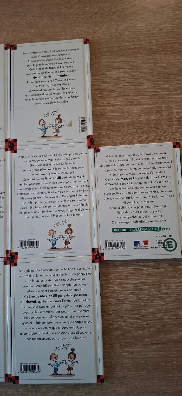Lot 10 livres Max et Lili Histoires de la vie quotidienne - photo numéro 8
