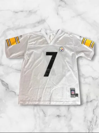 🏈 Maillot NFL Reebok Ben Roethlisberger Pittsburgh Steelers -  Taille L enfant équivalent S/M Femme