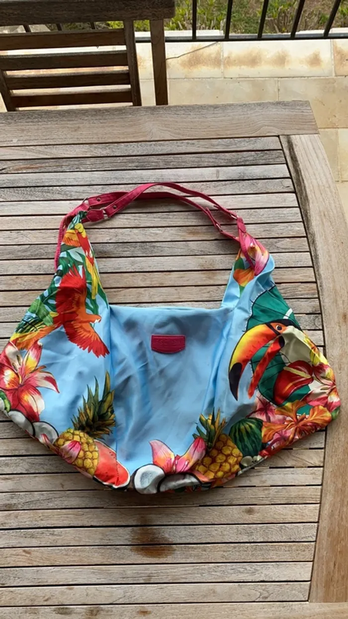 Sac Escada « Born in paradise » en soie