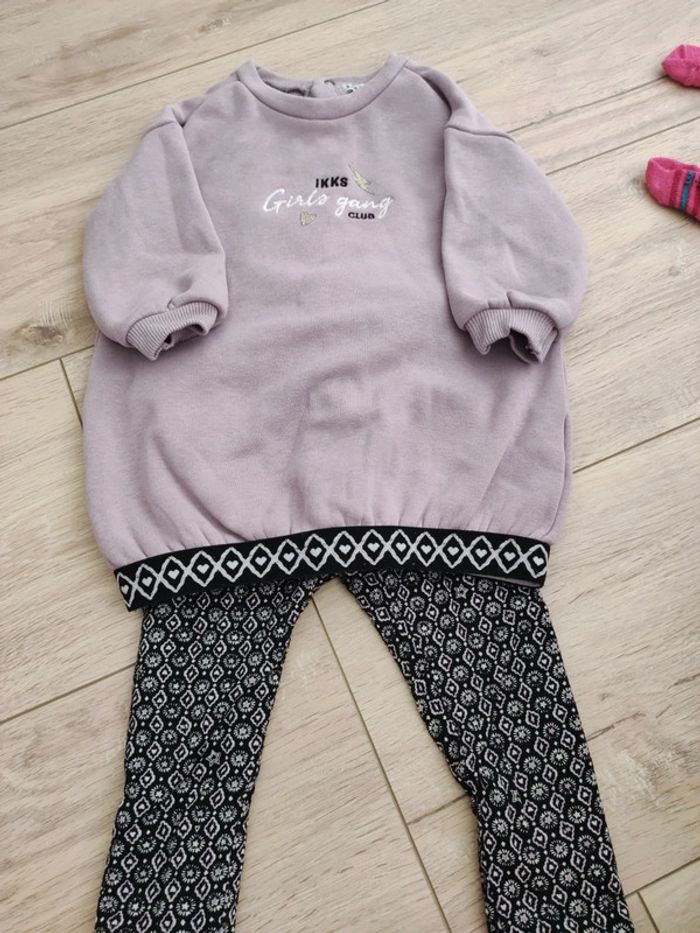 Robe et legging réversible ikks
