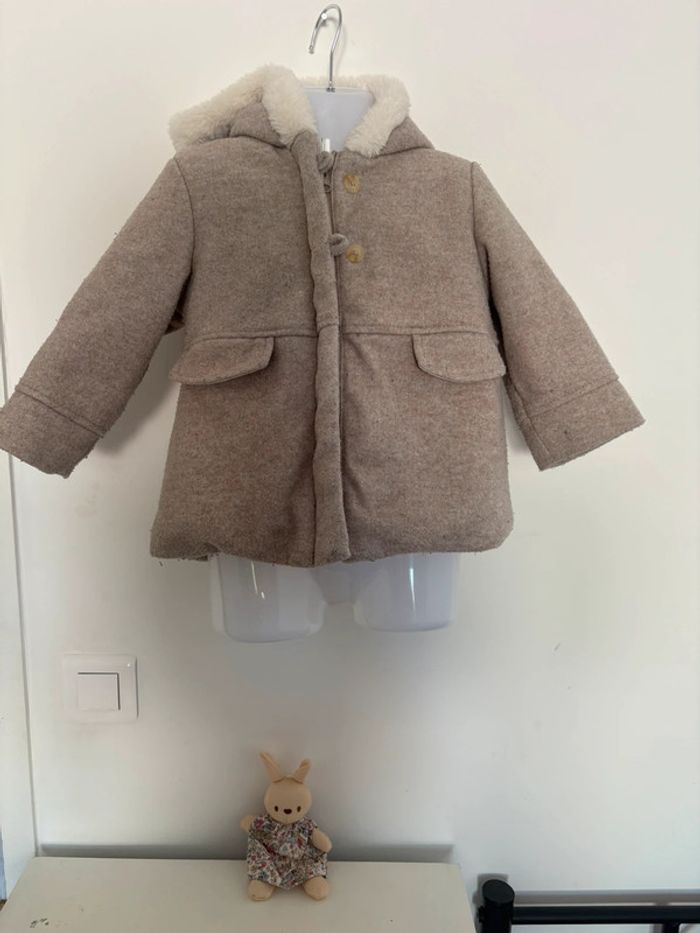 Manteau beige Kiabi - 24 mois (83/89 cm)