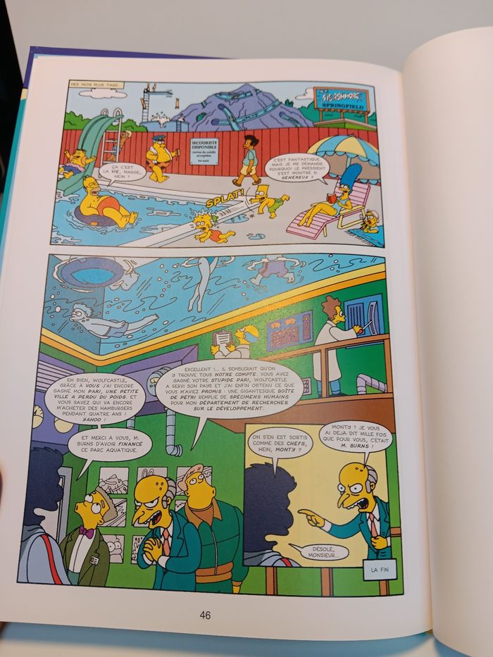 Livre Bande dessinée les Simpson trop top pour la télé - photo numéro 7