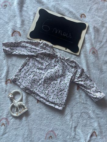 Ensemble bébé fille - neuf - Obaibi - taille 6 mois