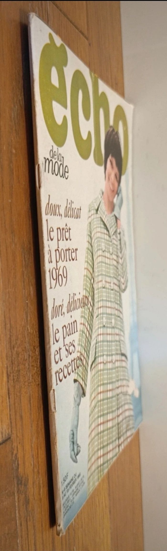 Ancien magazine Écho de la mode 1969 N°6 Vintage - photo numéro 10