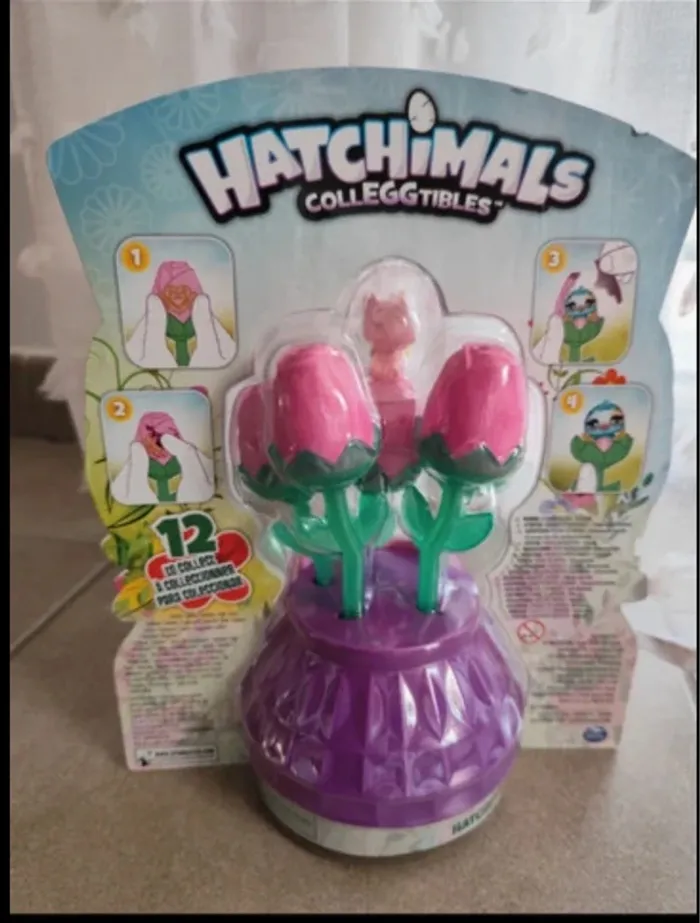 Hatchimals 6054229 bouquet de printemps avec 6 cooleggtilles - photo numéro 2